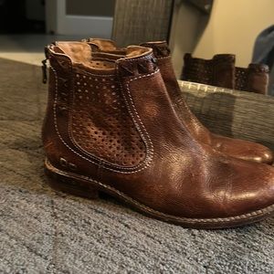 Dark Brown Bed Stu Bootie - Size 8